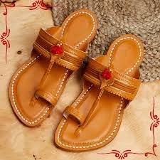 Kohlapuri Leather Chappal